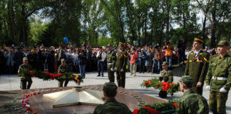 В Хакасии онлайн проходит фотовыставка «Знамя Победы»